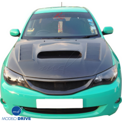 ModeloDrive Carbon Fiber VAR V2 Hood > Subaru WRX (GH) 2008-2014 > 5dr Hatch image - 13