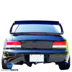 ModeloDrive Partial Carbon Fiber 22B Trunk Spoiler Wing Adjustable w LED > Subaru Impreza (GC8) 1993-2001 > 2/4dr image - 20