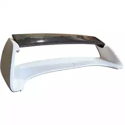 Partial Carbon Fiber 22B Trunk Spoiler Wing Adjustable w LED > Subaru Impreza (GC8) 1993-2001 > 2/4dr image - 1