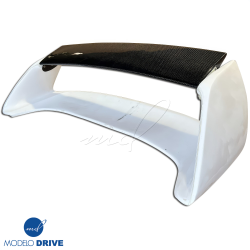 ModeloDrive Partial Carbon Fiber 22B Trunk Spoiler Wing Adjustable w LED > Subaru Impreza (GC8) 1993-2001 > 2/4dr image - 4