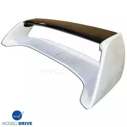 Partial Carbon Fiber 22B Trunk Spoiler Wing Adjustable w LED > Subaru Impreza (GC8) 1993-2001 > 2/4dr image - 18