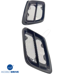 ModeloDrive Carbon Fiber WRC Side Hood Bar Vents > Subaru Impreza (GC8) 1993-2001 > 2/4/5dr image - 2