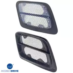 Carbon Fiber WRC Side Hood Bar Vents > Subaru Impreza (GC8) 1993-2001 > 2/4/5dr image - 4