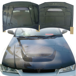 ModeloDrive Carbon Fiber GKAT Hood > Subaru Impreza (GC8) 1993-2001 > 2/4/5dr image - 12