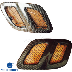 ModeloDrive Carbon Fiber 2.5RS STI Side Hood Vents > Subaru Impreza (GC8) 1993-2001 > 2/4/5dr image - 2