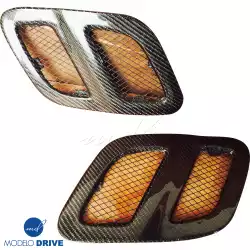 Carbon Fiber 2.5RS STI Side Hood Vents > Subaru Impreza (GC8) 1993-2001 > 2/4/5dr image - 2