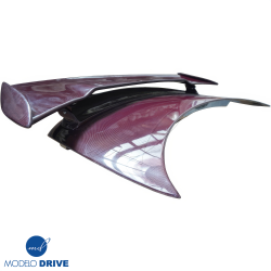 ModeloDrive Carbon Fiber OER Trunk w Wing > Mercedes-Benz SLS AMG (R197) 2011-2014 image - 2