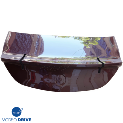 ModeloDrive Carbon Fiber BLK-GT CSL Duckbill Trunk > Mercedes-Benz SLS AMG (R197) 2011-2014 image - 4