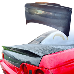 ModeloDrive Carbon Fiber CSL Duckbill Trunk > Nissan Skyline (R32) 1990-1994 > 2dr Coupe image - 10