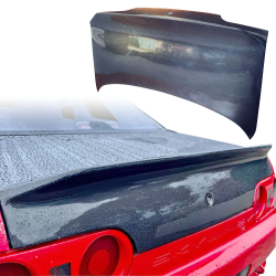 ModeloDrive Carbon Fiber CSL Duckbill Trunk > Nissan Skyline (R32) 1990-1994 > 2dr Coupe image - 1