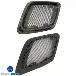 Carbon Fiber WRC Side Hood Open Vents > Subaru Impreza (GC8) 1993-2001 > 2/4/5dr image - 6