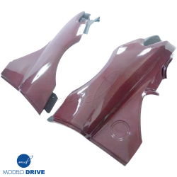 ModeloDrive Carbon Fiber BLK-GT Wide Body Fenders (rear) > Mercedes-Benz SLS AMG (R197) 2011-2014 image - 3