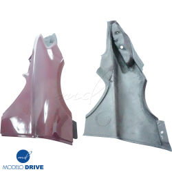 ModeloDrive Carbon Fiber BLK-GT Wide Body Fenders (rear) > Mercedes-Benz SLS AMG (R197) 2011-2014 image - 5