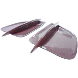 ModeloDrive Carbon Fiber BLK-GT Hood Accents > Mercedes-Benz SLS AMG (R197) 2011-2014 image - 6