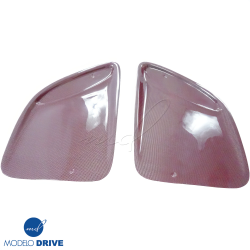ModeloDrive Carbon Fiber BLK-GT Hood Accents > Mercedes-Benz SLS AMG (R197) 2011-2014 image - 4