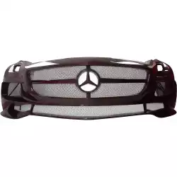 Carbon Fiber BLK-GT Wide Body Front Bumper > Mercedes-Benz SLS AMG (R197) 2011-2014 image - 1