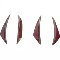 Carbon Fiber BLK-GT Wide Body Front Bumper Canards > Mercedes-Benz SLS AMG (R197) 2011-2014 image - 5