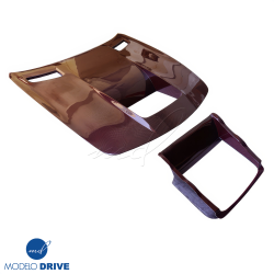 ModeloDrive Carbon Fiber BLK-GT Hood > Mercedes-Benz SLS AMG (R197) 2011-2014 image - 2