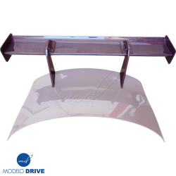 ModeloDrive Carbon Fiber BLK-GT Wide Body Spoiler Wing > Mercedes-Benz SLS AMG (R197) 2011-2014 image - 2