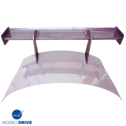 ModeloDrive Carbon Fiber BLK-GT Wide Body Spoiler Wing > Mercedes-Benz SLS AMG (R197) 2011-2014 image - 4