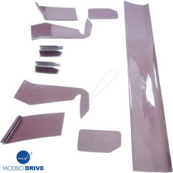 ModeloDrive Carbon Fiber BLK-GT Wide Body Spoiler Wing > Mercedes-Benz SLS AMG (R197) 2011-2014 image - 8