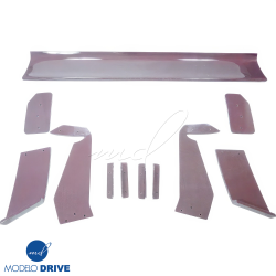 ModeloDrive Carbon Fiber BLK-GT Wide Body Spoiler Wing > Mercedes-Benz SLS AMG (R197) 2011-2014 image - 11