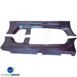 ModeloDrive Carbon Fiber BLK-GT Wide Body Side Skirts > Mercedes-Benz SLS AMG (R197) 2011-2014 image - 2