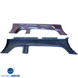 ModeloDrive Carbon Fiber BLK-GT Wide Body Side Skirts > Mercedes-Benz SLS AMG (R197) 2011-2014 image - 4