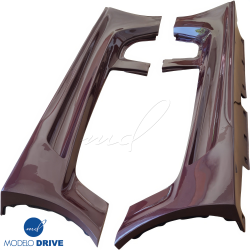 ModeloDrive Carbon Fiber BLK-GT Wide Body Side Skirts > Mercedes-Benz SLS AMG (R197) 2011-2014 image - 5