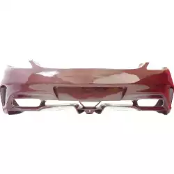 Carbon Fiber BLK-GT Wide Body Rear Bumper > Mercedes-Benz SLS AMG (R197) 2011-2014 image - 1