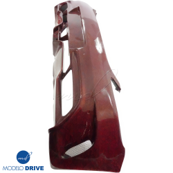 ModeloDrive Carbon Fiber BLK-GT Wide Body Rear Bumper > Mercedes-Benz SLS AMG (R197) 2011-2014 image - 5