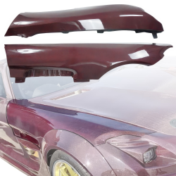 ModeloDrive Carbon Fiber BLK-GT Wide Body Fenders (front) > Mercedes-Benz SLS AMG (R197) 2011-2014 image - 9