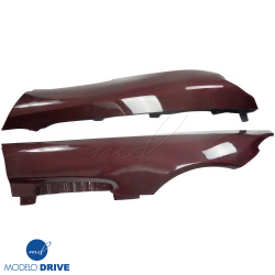 ModeloDrive Carbon Fiber BLK-GT Wide Body Fenders (front) > Mercedes-Benz SLS AMG (R197) 2011-2014 image - 7