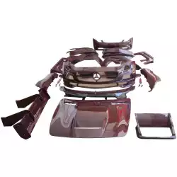 Carbon Fiber BLK-GT Wide Body Kit w Wing > Mercedes-Benz SLS AMG (R197) 2011-2014 image - 1