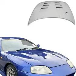 FRP TSEC Hood > Toyota Supra (JZA80) 1993-1998 image - 14