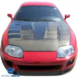 Carbon Fiber TSEC Hood > Toyota Supra (JZA80) 1993-1998 image - 6