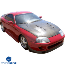 ModeloDrive Carbon Fiber TSEC Hood > Toyota Supra (JZA80) 1993-1998 image - 7