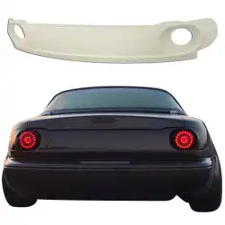 FRP GVAR Deleted Tailgate Panel Garnish > Mazda Miata (NA) 1990-1996 image - 1