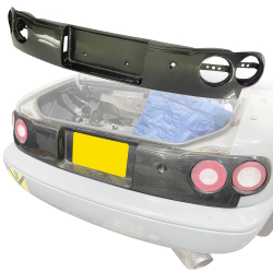 ModeloDrive Carbon Fiber QUAD Tailgate Panel Garnish > Mazda Miata (NA) 1990-1996 image - 8