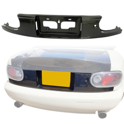 ModeloDrive Carbon Fiber OER US Tailgate Panel Garnish > Mazda Miata (NA) 1990-1996 image - 11