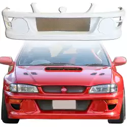 FRP LS WRC 98 Front Bumper w Caps 3pc > Subaru Impreza (GC8) 1993-2001 > 2/4dr image - 1