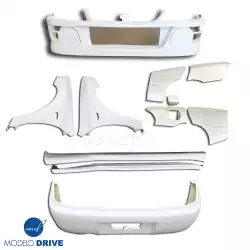 FRP LS WRC 98 Wide Body Kit 13pc > Subaru Impreza (GC8) 1993-2001 > 4dr Sedan image - 2