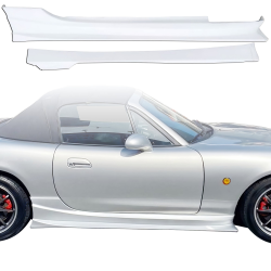 ModeloDrive FRP GVAR Side Skirts > Mazda Miata MX-5 (NB) 1998-2005 image - 1