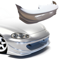 ModeloDrive FRP GVAR Front Bumper 1pc > Mazda Miata MX-5 (NB2) 2001-2005 image - 1