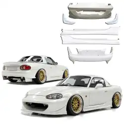 FRP GVAR Body Kit 7pc > Mazda Miata MX-5 (NB2) 2001-2005 image - 10