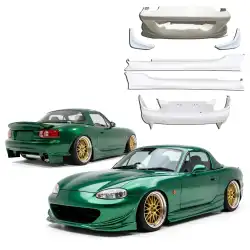 FRP GVAR Body Kit 7pc > Mazda Miata MX-5 (NB2) 2001-2005 image - 1