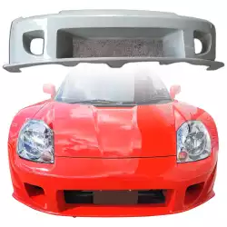 FRP MCRA v1 Wide Body Front Bumper > Toyota MRS MR2 Spyder 2000-2005 image - 1