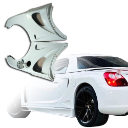 ModeloDrive FRP MCRA v1 Wide Body Fenders (Rear) > Toyota MRS MR2 Spyder 2000-2005 image - 23