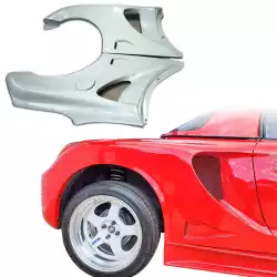 FRP MCRA v1 Wide Body Fenders (Rear) > Toyota MRS MR2 Spyder 2000-2005 image - 1