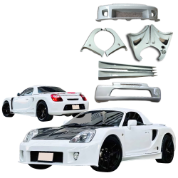 ModeloDrive FRP MCRA v1-Open Wide Body Kit 8pc > Toyota MRS MR2 Spyder 2000-2005 image - 6